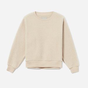 Everlane ReNew Fleece Sweatshirt in Oatmeal